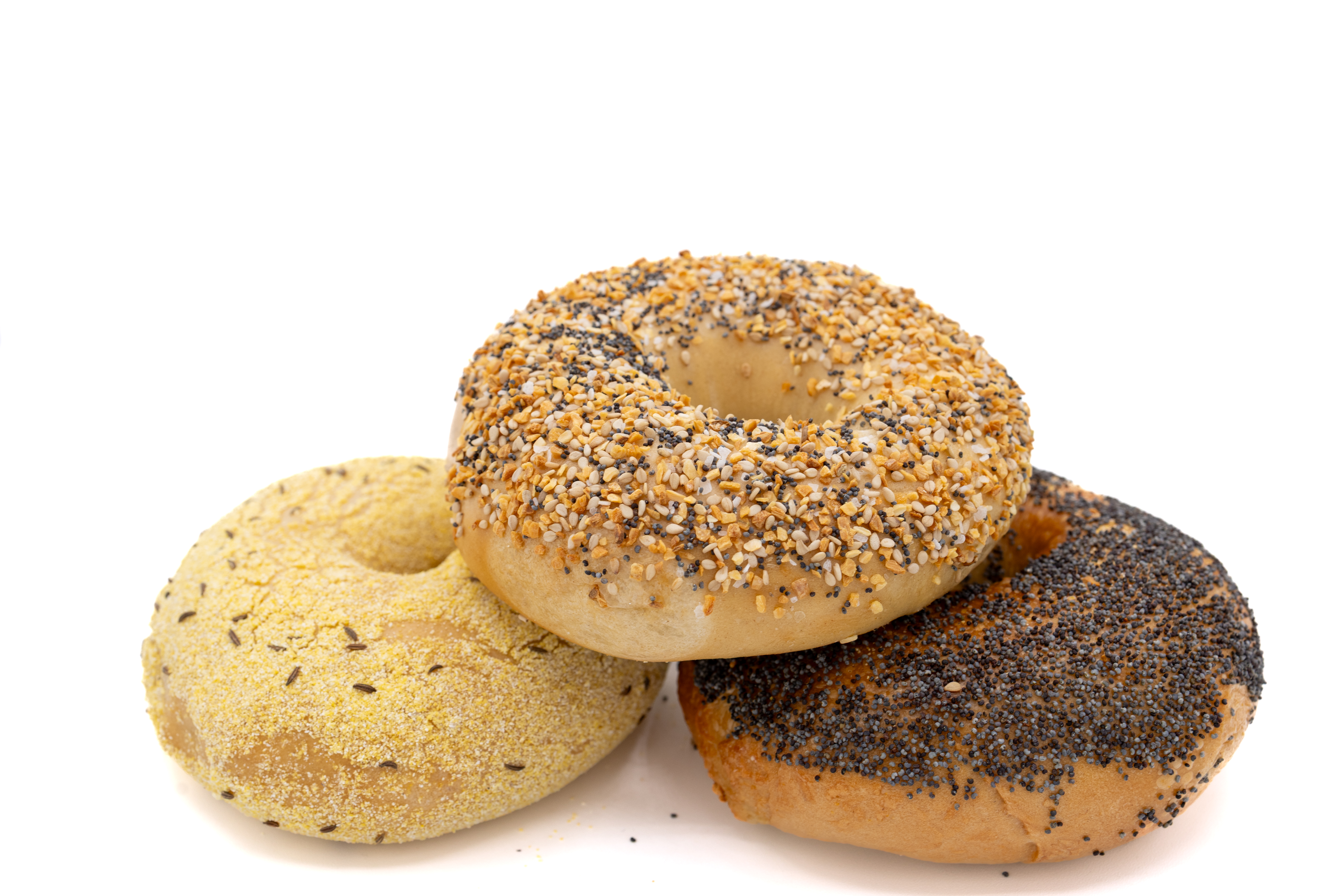 Assorted bagels for catering