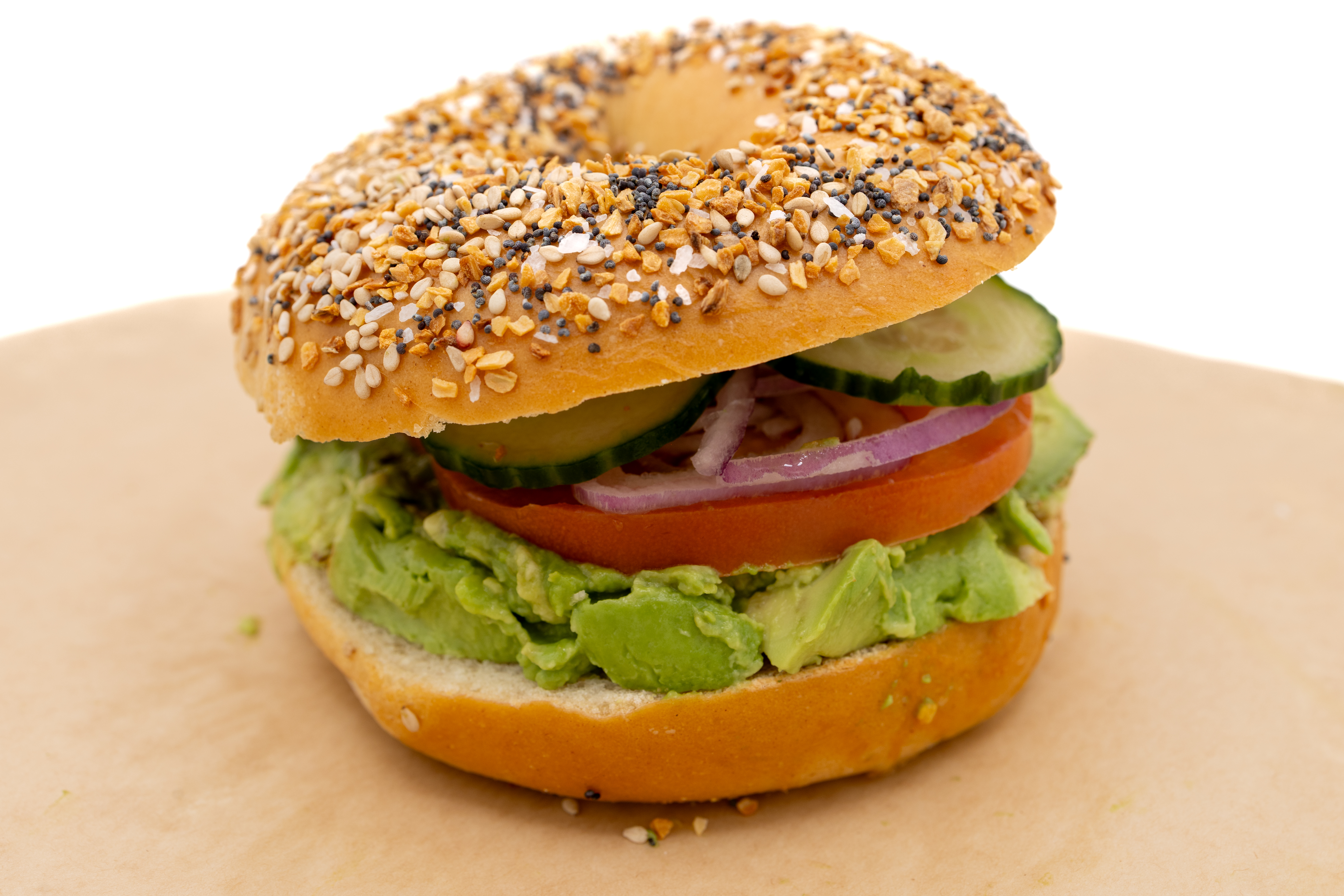 Bagel with Avocado
